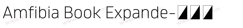 Amfibia Book Expande字体转换